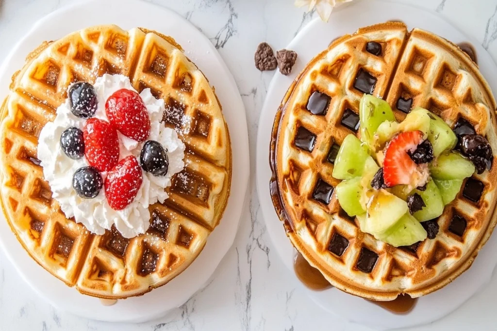 What's the difference between a waffle and a Belgian waffle?